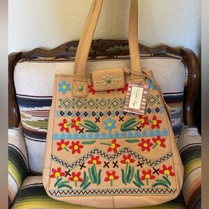 Tasha Polizzi Floral Mountain Tote